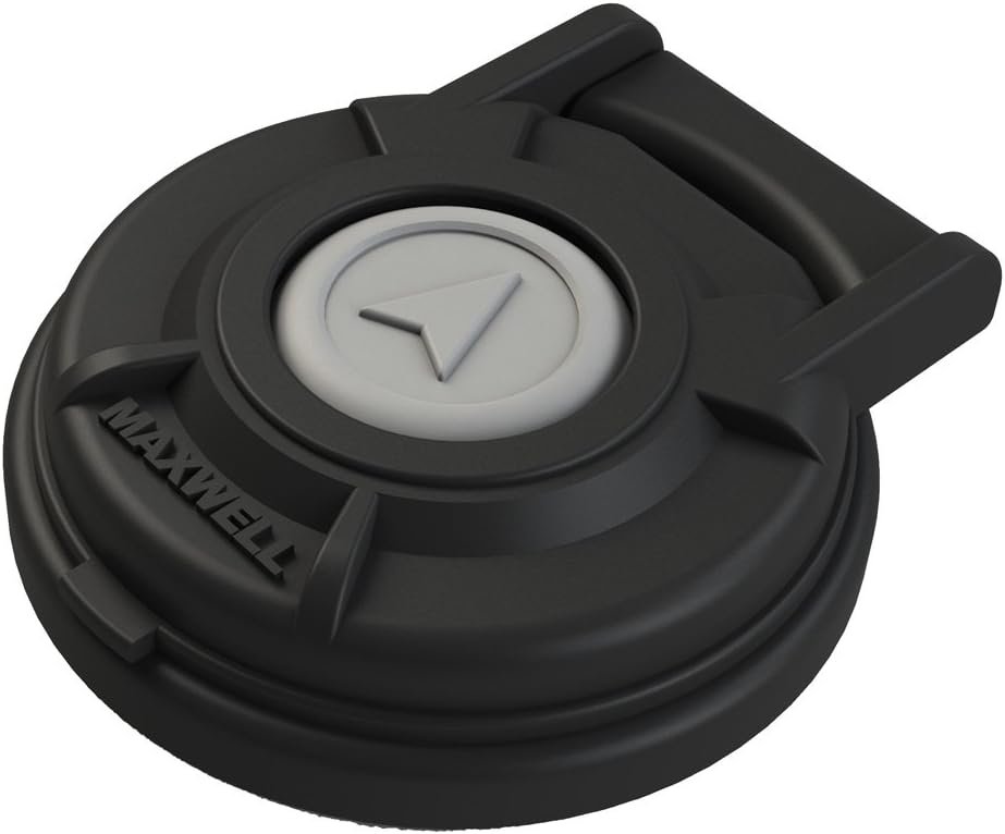 Maxwell P104810 Compact Covered Foot Switch – Black Marine Windlass Control Switch with Protective Cover