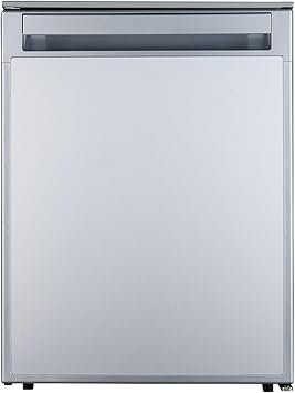 Pinnacle RF12282 12V RV Refrigerator – 3 Cu Ft Compressor Cooling System with Reversible Door and Black Finish