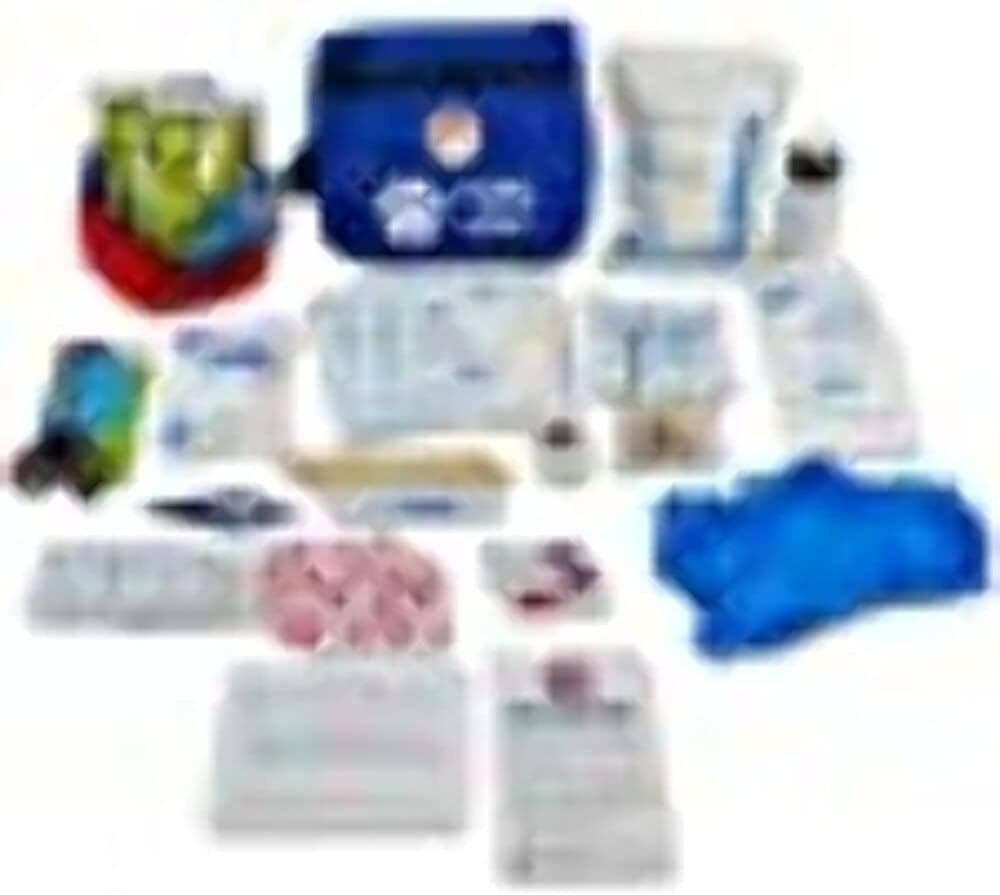 Ready America 77160 P.E.T.M.A. Deluxe Pet First Aid Kit – Emergency Care Supplies for Dogs and Cats
