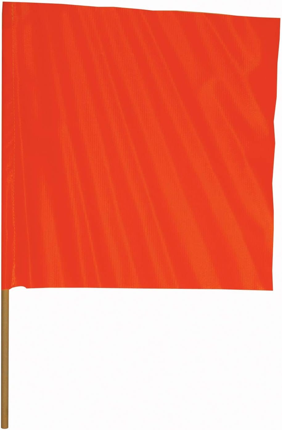 Taylor Made 93978 Skier Down Flag Kit – 18ft Telescoping Fiberglass Pole with High-Visibility Orange Safety Flag