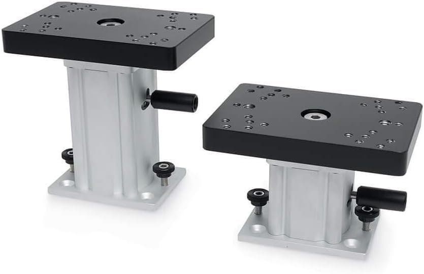 Cannon 1904033 Aluminum Swivel Base Pedestal Mount – 6in Downrigger Mount with 360-Degree Rotation and 16 Locking Positions - Image 2