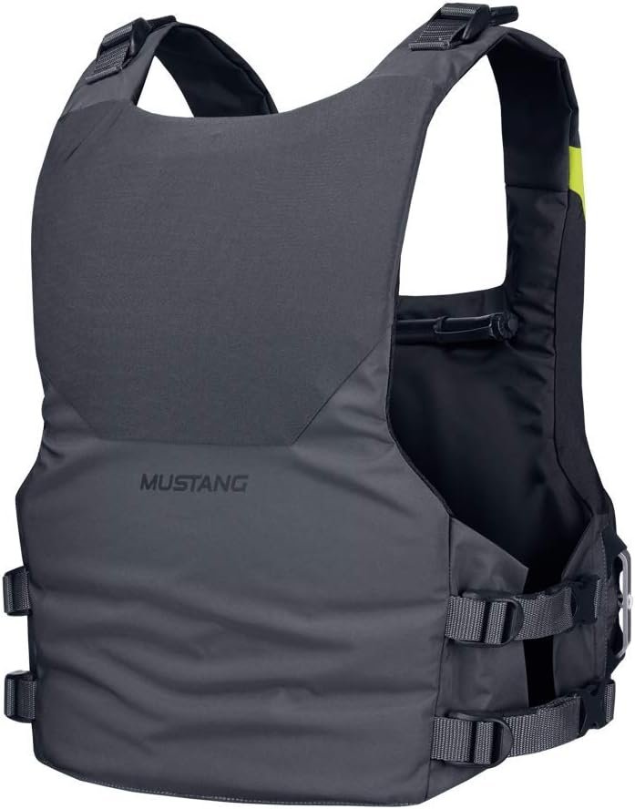 Mustang Survival MD7183191 Khimera Dual Flotation Life Vest – Gray Hybrid PFD with Foam and Inflatable Buoyancy Technology - Image 2