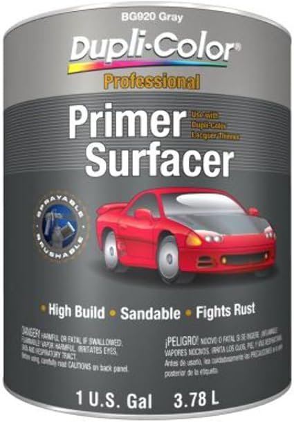 VHT BG920 Gray Primer Surfacer Gallon – High-Build Automotive Primer for Surface Preparation and Refinishing