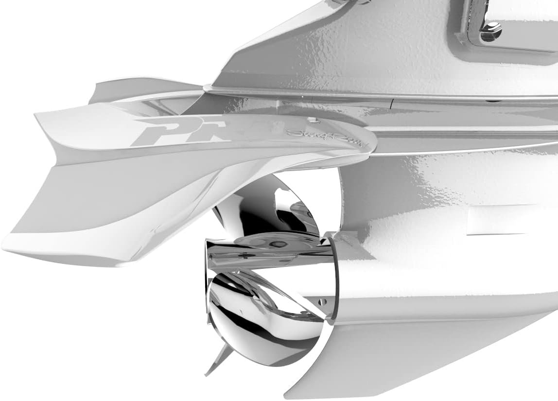 StingRay SRPRO2 Classic Pro Hydrofoil – White Outboard Stabilizer for Enhanced Planing and Improved Boat Handling - Image 4