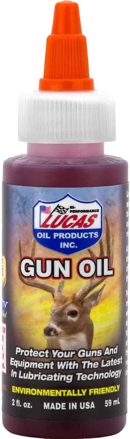 Lucas Oil 10006 Gun Oil – Multi-Purpose Firearm Lubricant and Rust Protection Formula