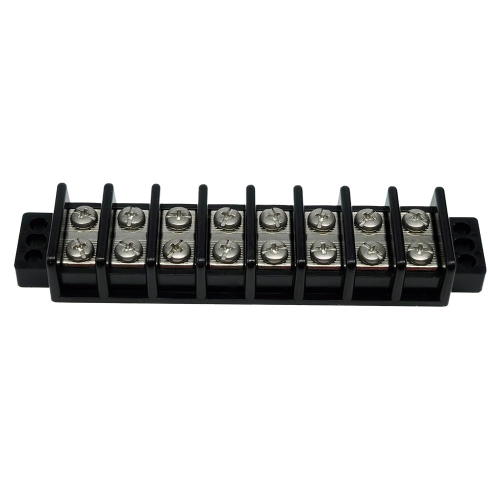 EGIS Mobile 223008 Terminal Block – 30A 8-Circuit Distribution Block for Vehicle, RV and Marine Electrical Systems