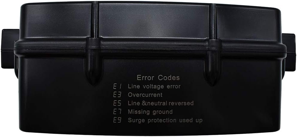 Hughes Autoformers PWD30EPOH Power Watchdog 30 Amp Surge Protector – Emergency Power Off RV Electrical Protection with Fault Monitoring - Image 3