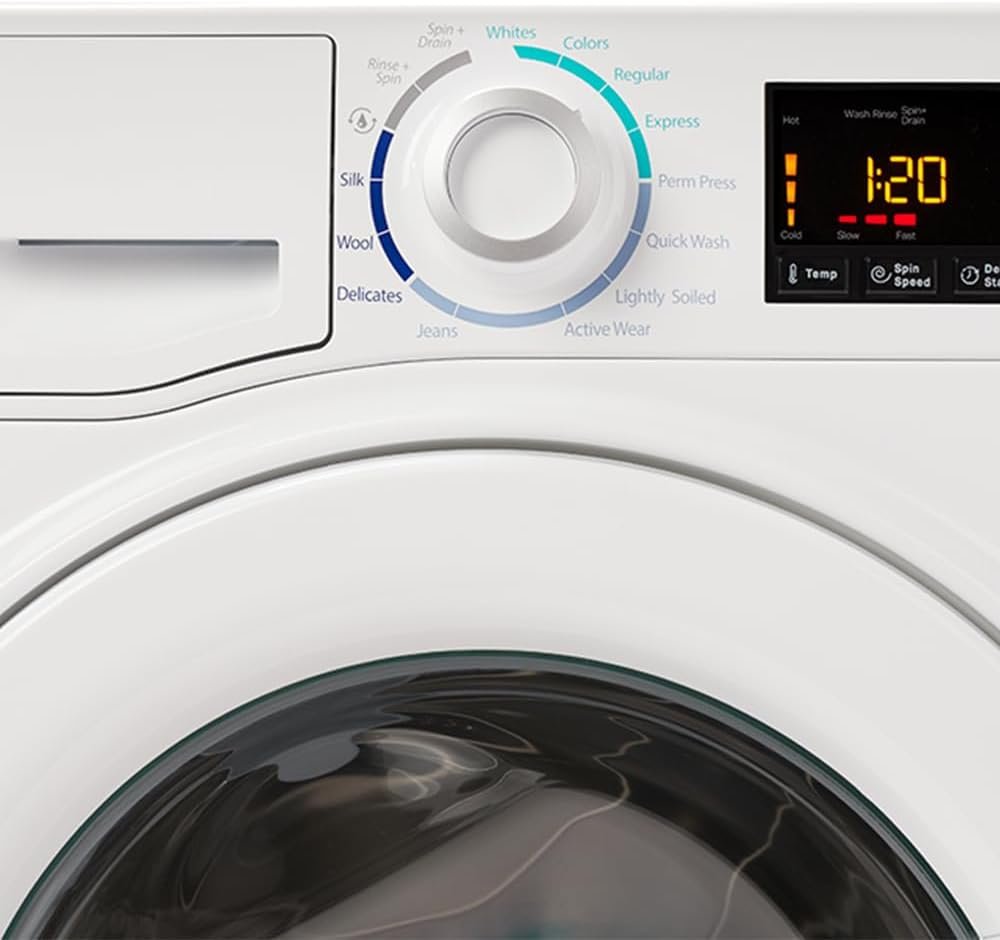 Westland Splendide WFL1300XD Washer – 24in 120V Front-Load Laundry Washer with Stainless Steel Drum - Image 3