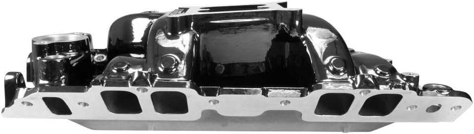 Edelbrock 7562BP Victor Jr. Big Block Chevy Intake Manifold – Rectangular Port, Black Powder-Coated Finish - Image 6