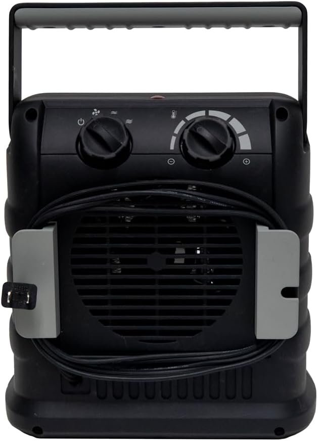 Enerco Mr. Heater F236300 Portable Electric Buddy Heater – 1500W Ceramic Heater with Adjustable Thermostat and Tip-Over Protection - Image 8
