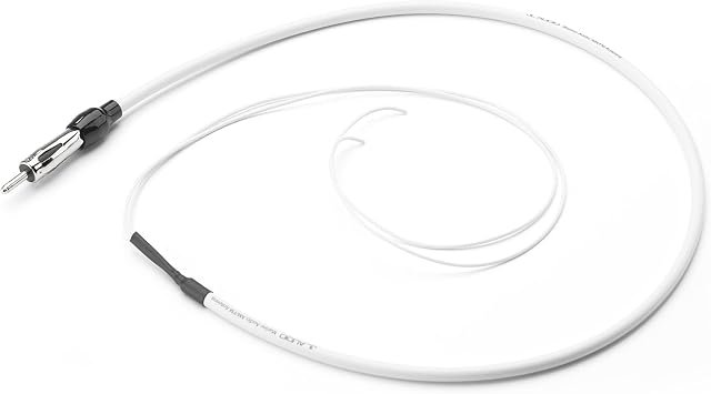 Clarion 92802 Motorola Style AM/FM Antenna – Marine Radio Antenna with Standard Motorola Connector and Flexible Mounting