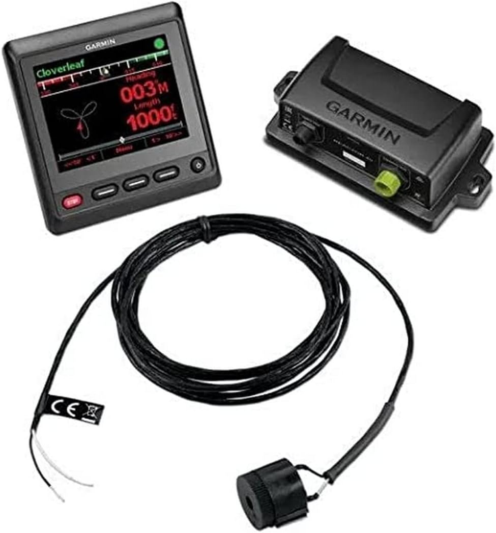 Garmin Reactor 40 Steer-By-Wire Autopilot – SeaStar Optimus Compatible Marine Control System with NMEA 2000 Integration