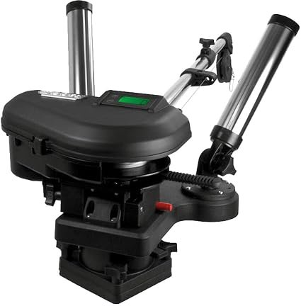 Scotty 2116 High Performance Propack Electric Downrigger – 36in-60in Telescoping Boom, Dual Rod Holders, 300ft Cable