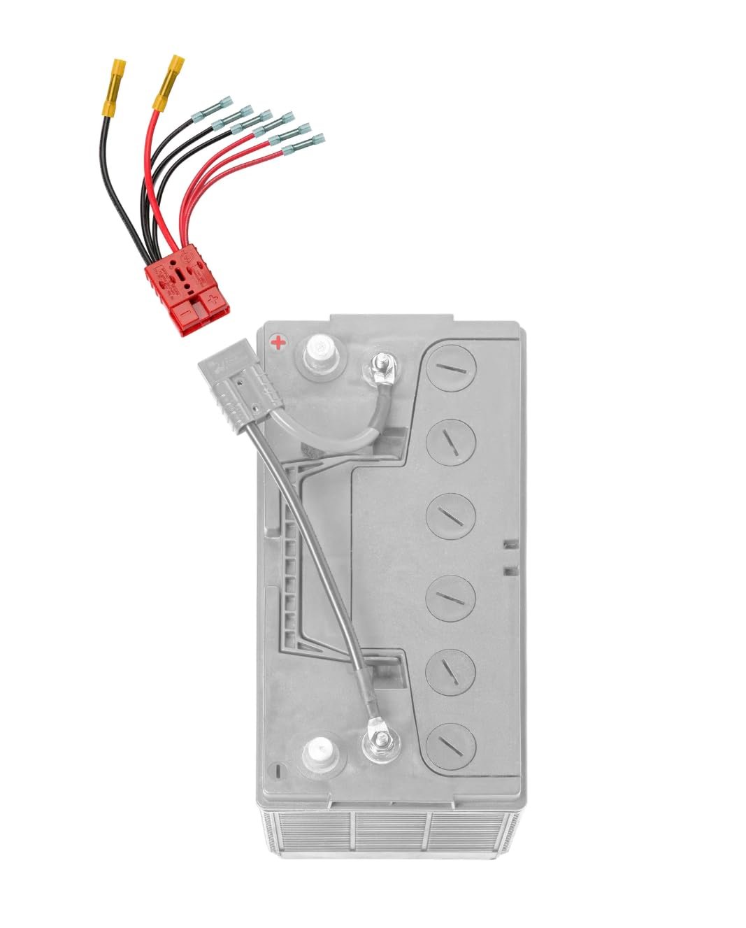 Connect-Ease RCE12VB4 Multi 4 Accessory Connector – Four-Port Marine Electronics Quick Connect Hub
