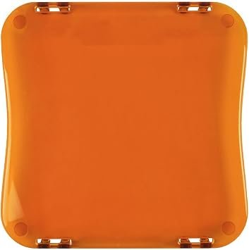 RIGID Industries 321993 D-XL Series Amber Pro Cover – Snap-On Protective Lens Cover with Amber Output Enhancement