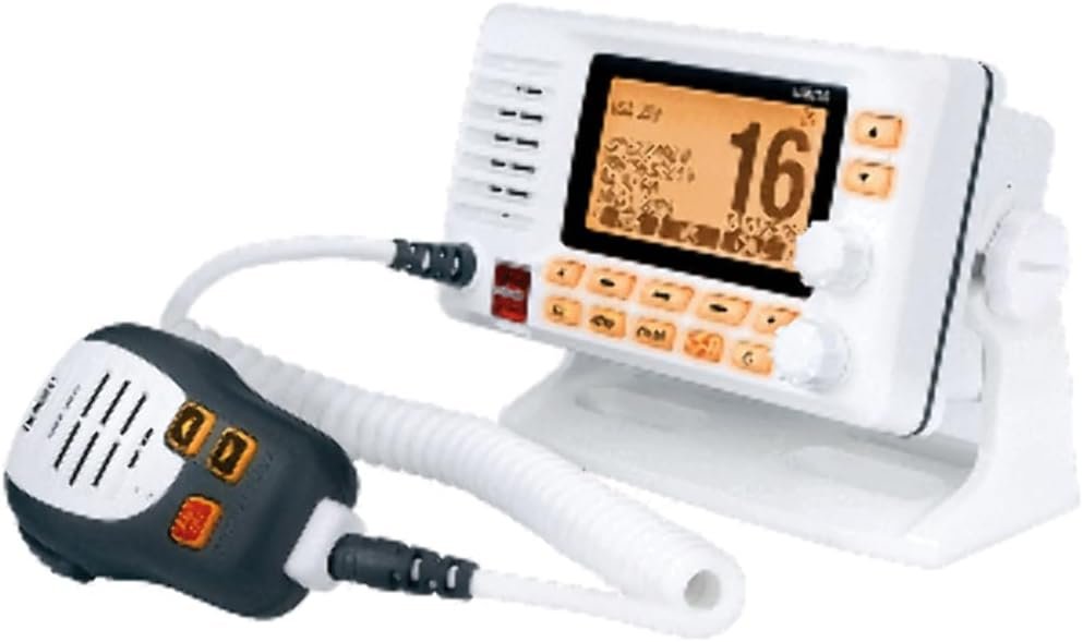 Uniden UM725GBT Fixed-Mount Marine VHF Radio – Bluetooth Messaging, GPS Built-In, NMEA 2000 Network Ready