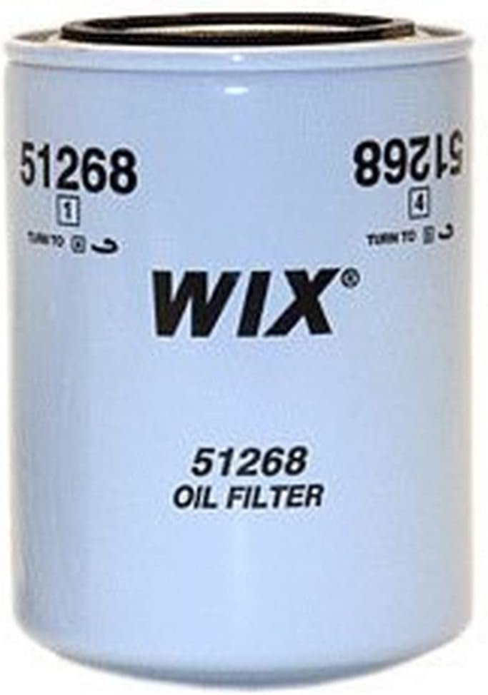 WIX 51268 Heavy Duty Lube Filter – Spin-On Oil Filter with Engine Lubrication Protection and Threaded Installation Design