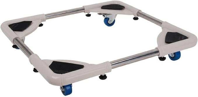Magic Chef MCSLB04P Space Saver Laundry Stand – Elevated Washer Platform – Laundry Room Storage Solution