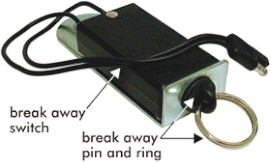 Roadmaster 200200-20 Break Away Pin and Ring – Replacement Safety Activation Pin for BrakeMaster and Supplemental Braking Systems - Image 2