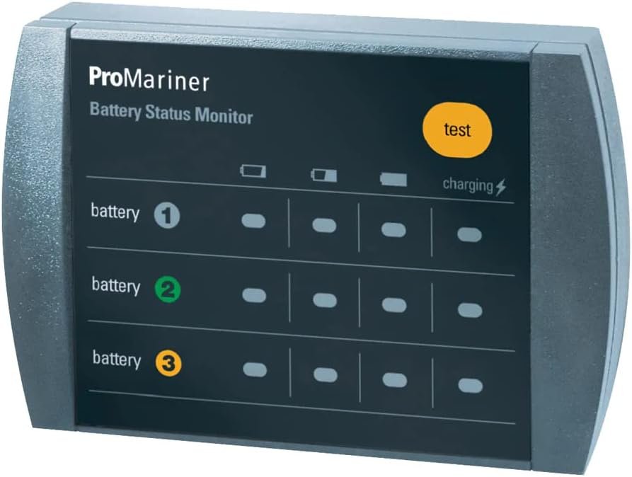 ProMariner 51060 Remote Display Panel – Compatible with ProMite, ProSport and ProTournament Marine Chargers
