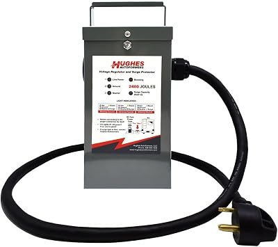 Hughes Autoformers RV2130SP 30 Amp Voltage Booster and Surge Protector – Automatic Voltage Boost with Integrated Protection