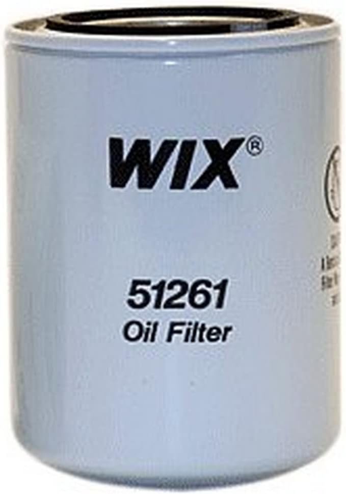 WIX 51261 Heavy Duty Lube Filter – Spin-On Engine Oil Filter with Contaminant Control and Commercial Equipment Compatibility
