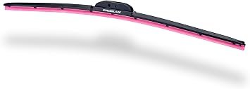 Scrubblade CBP2400 Pink Silicone ShadeBlade Wiper Blade – 24 Inch Hybrid Wiper with Patented Scrubbing Edge Technology