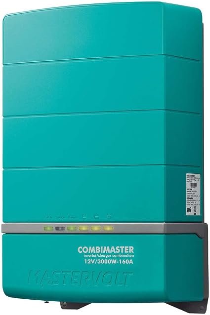 Mastervolt CombiMaster 12/3000 Inverter Charger – 3000W Pure Sine Wave Output with Integrated Battery Charging