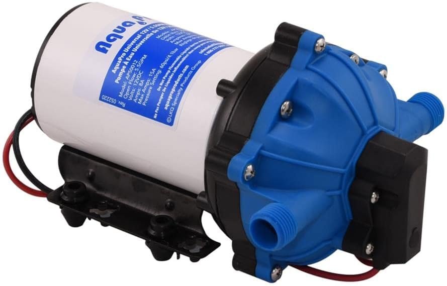 Aqua Pro 21863 12V RV Water Pump – 5.5 GPM High-Flow Freshwater Pump with Automatic Pressure Switching - Image 3