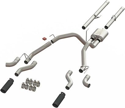 SpeedFX 50200 MaxFlow Xtreme Cat-Back Exhaust System – Ram 1500 T304 Stainless Steel Dual Exit Performance Exhaust