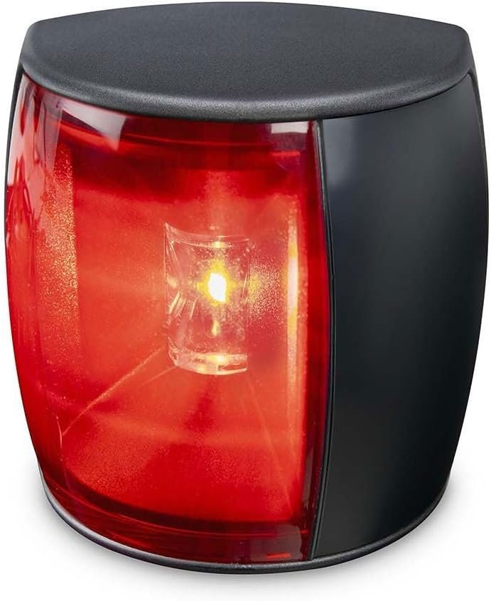 HELLA Lights 17460101 NaviLED PRO Port Navigation Lamp – Black Housing – 3NM Visibility – IP67 Marine LED