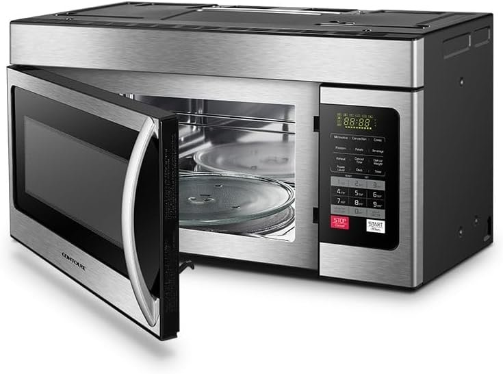 Contoure RV500OTR 1.6 Cu Ft Stainless Steel Over-the-Range Microwave – Integrated Ventilation and RV Kitchen Installation - Image 4