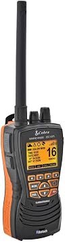 Cobra HH500FLTGPSBT Floating VHF Radio – 6W Marine Handheld with GPS, DSC, Bluetooth and Floating Design