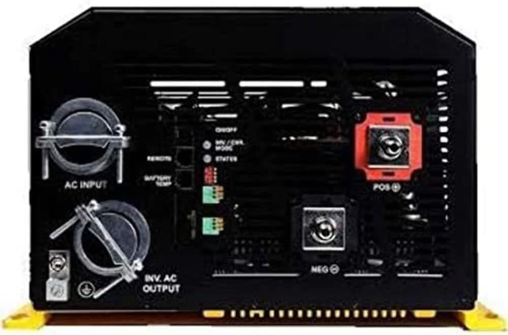 Go Power 75013 GP-IC3000-12-PKG Inverter Charger Package – 3000W Pure Sine Wave Output with Transfer Switch