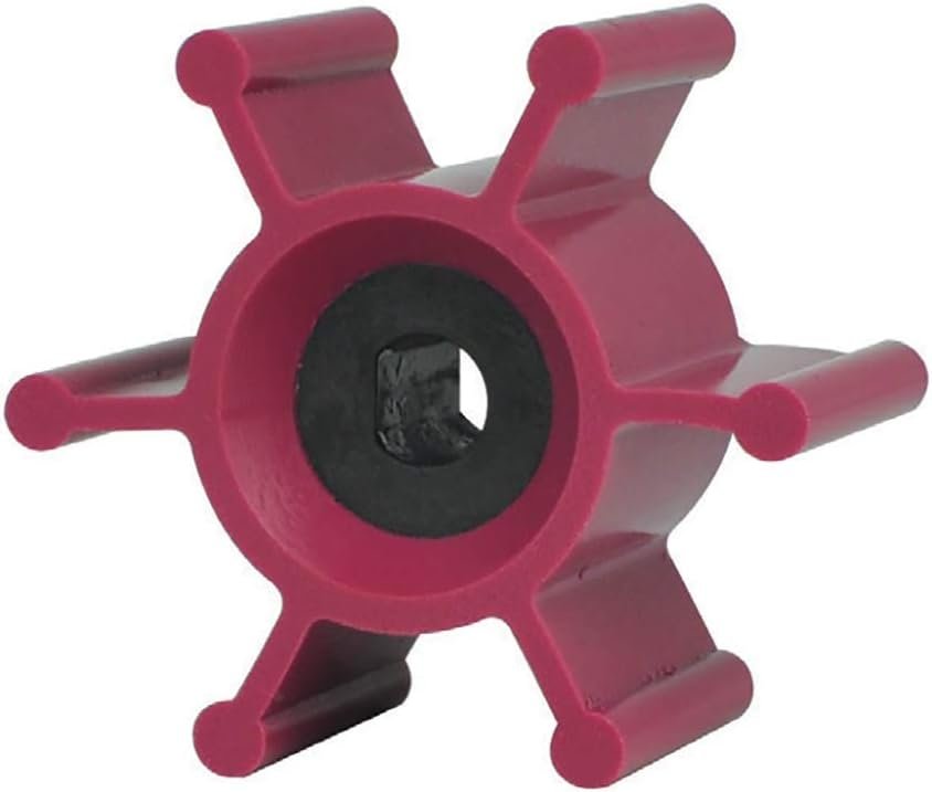 Jabsco 23095-0007-P Ballast King Replacement Impeller – Flexible Purple Impeller for Reversible Wake Boat Ballast Pumps
