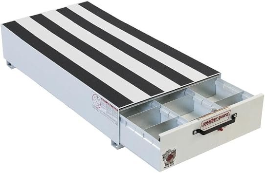 Weather Guard 3373 Pack Rat Drawer Unit – 48in Steel Roll-Out Tool Storage Drawer with One-Touch Latch Access