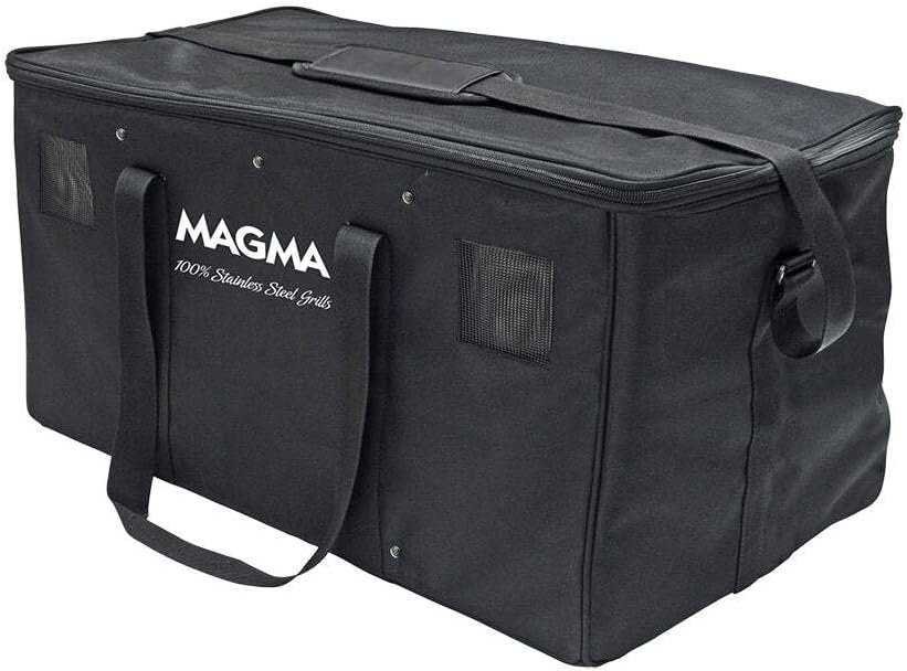 Magma A10-1292 Rectangular Grill Cover – Black Polyester Protection – Fits 12in x 18in Marine Grills