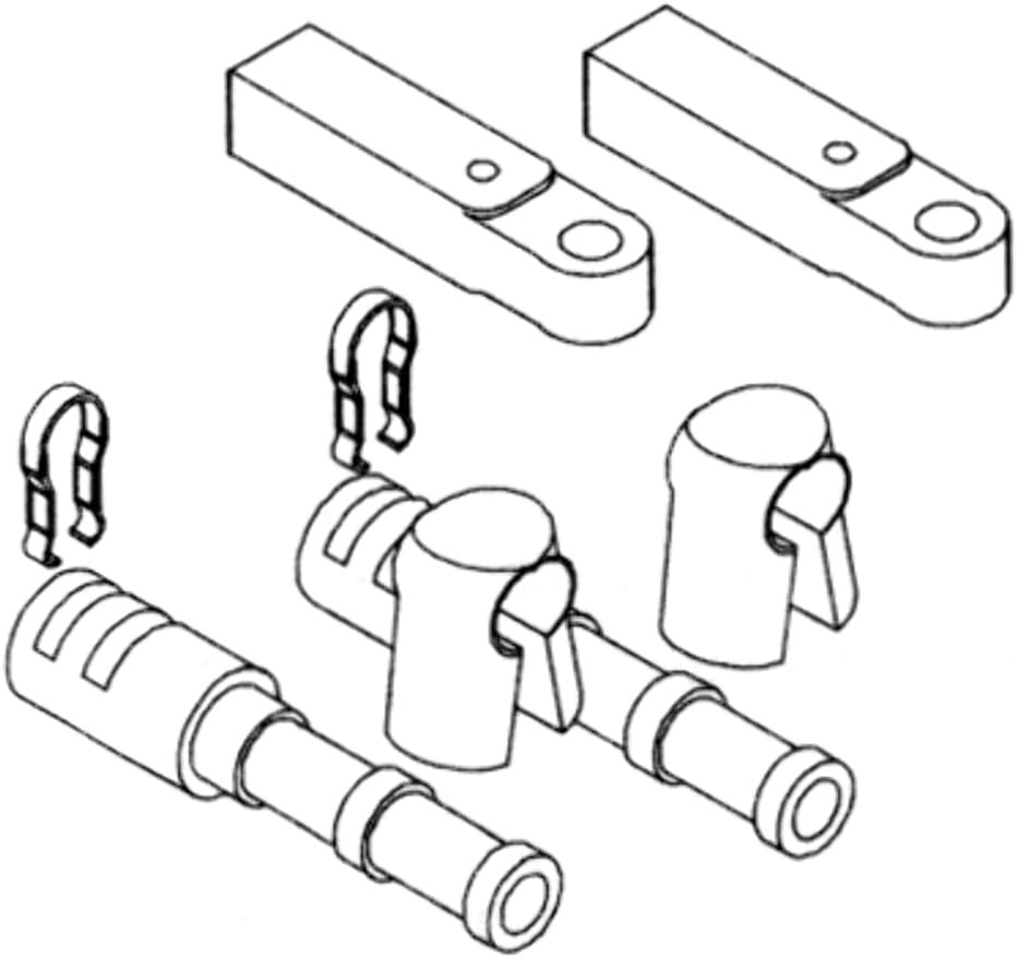 SeaStar CA27319P 3600/3300 Adapter Kit – Mercury Outboard and Inboard Control Cable Conversion Hardware - Image 2