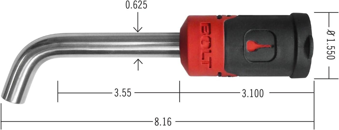 Strattec 7023584 5/8 in Receiver Lock – Toyota Hitch Receiver Security Lock with Hardened Steel Pin and Keyed Access - Image 3