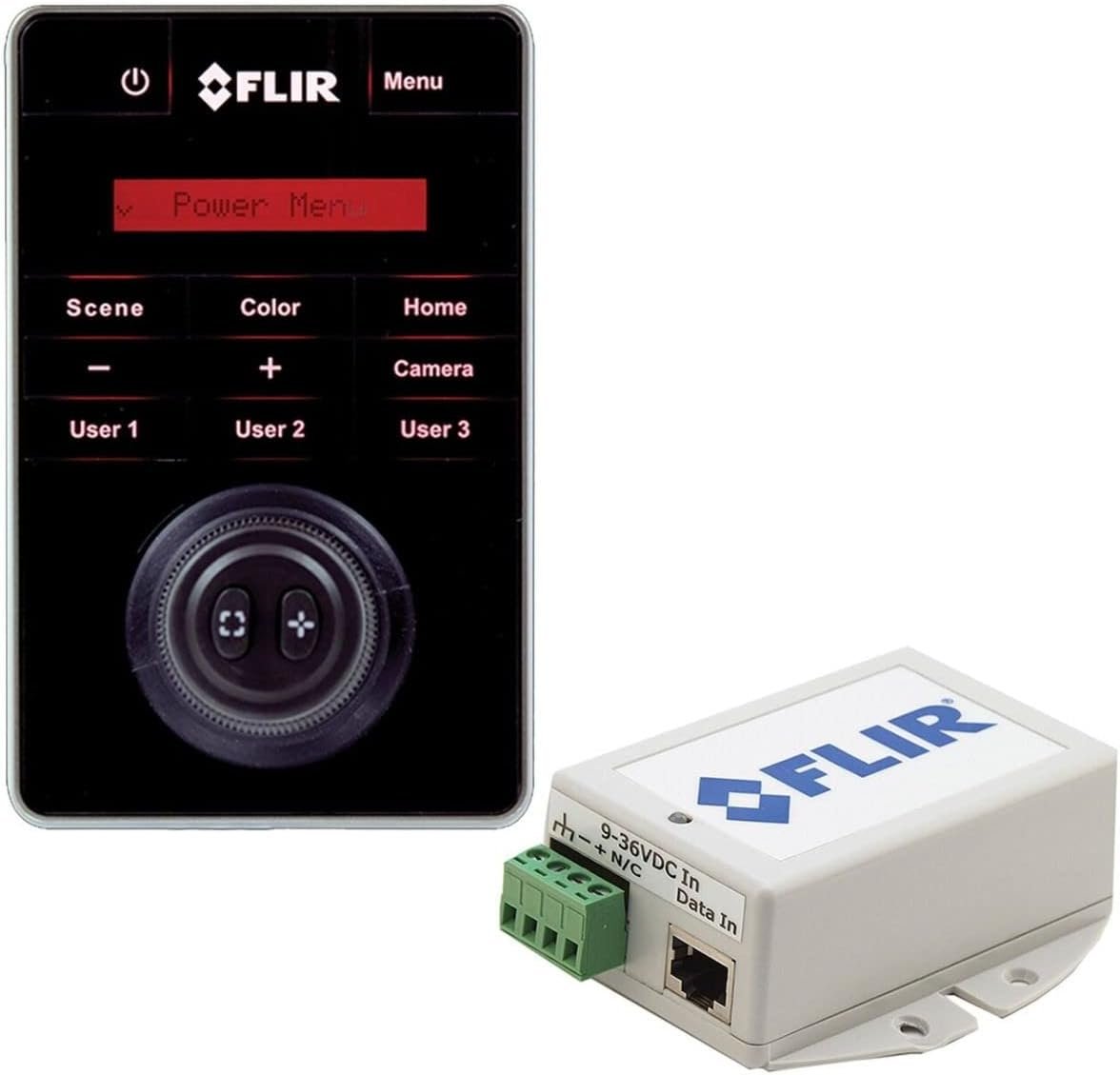 FLIR T70478 JCU2 Joystick Control Kit – Advanced Marine Camera Controller with PoE Injector and Ethernet Connectivity