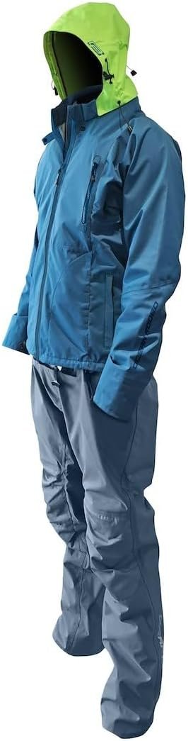 Mustang Survival MSD381809S Soul Dry Suit Blue-Grey Small – Waterproof Immersion Protection Suit for Paddling and Marine Adventures