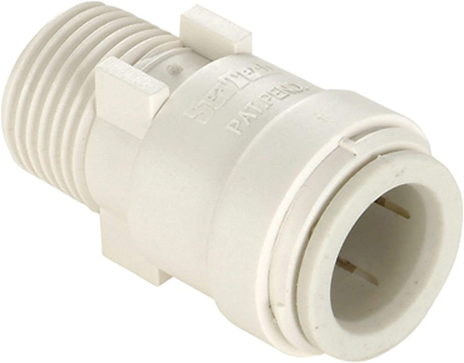 AQUALOCK Male Connector – 3/8in Push-Fit Male Adapter for CTS Plumbing and Freshwater Systems - Image 2