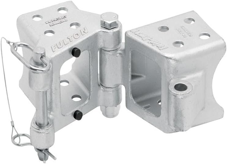 Fulton HDPB330101 3in x 3in Pivot Bolt-On Kit – Heavy-Duty Swing-Away Trailer Tongue Conversion Assembly
