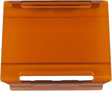 RIGID Industries 104993 4in E-Series Amber Pro Cover – Snap-On Polycarbonate Lens Protection for 4in LED Light Bars