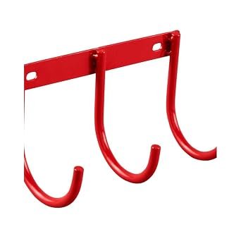 Weather Guard 9893701 RedZone 3-Hook Accessory Rack – Steel Equipment Organizer for Van Storage Systems