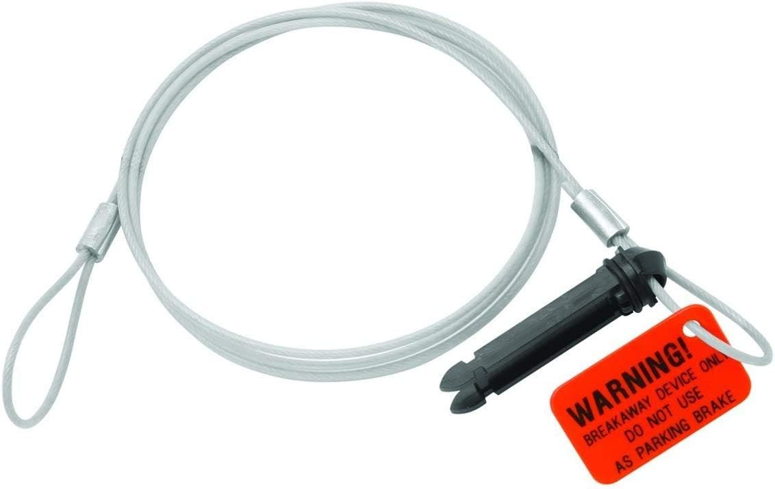 Tekonsha 2010AP Breakaway Cable and Nylon Pin Assembly – Replacement Pull Cable for Trailer Breakaway Systems - Image 2