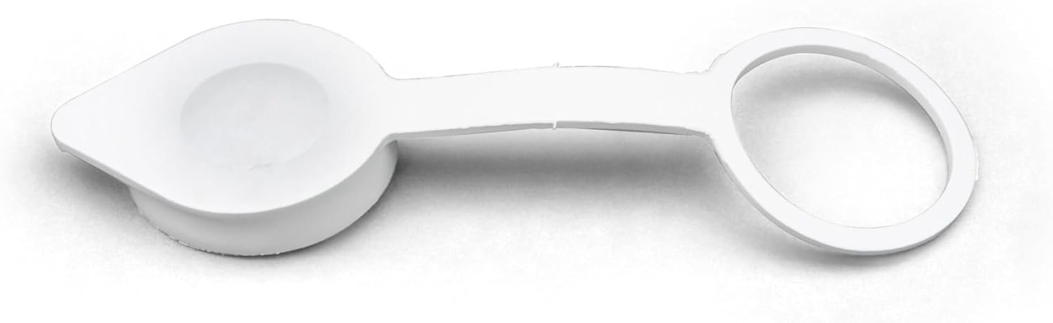 B&B Molders 94208 Dust Cover for Cable TV Plate – RV Exterior Coax Connection Weather Protection Cover