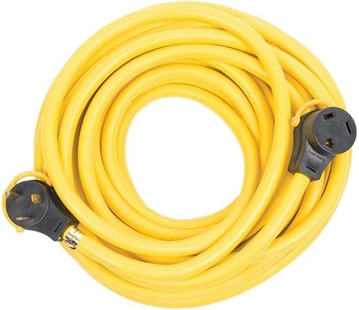 Arcon 11534 Extension Cord – 30 Amp RV Power Extension Cord 50ft with Integrated Carry Handle