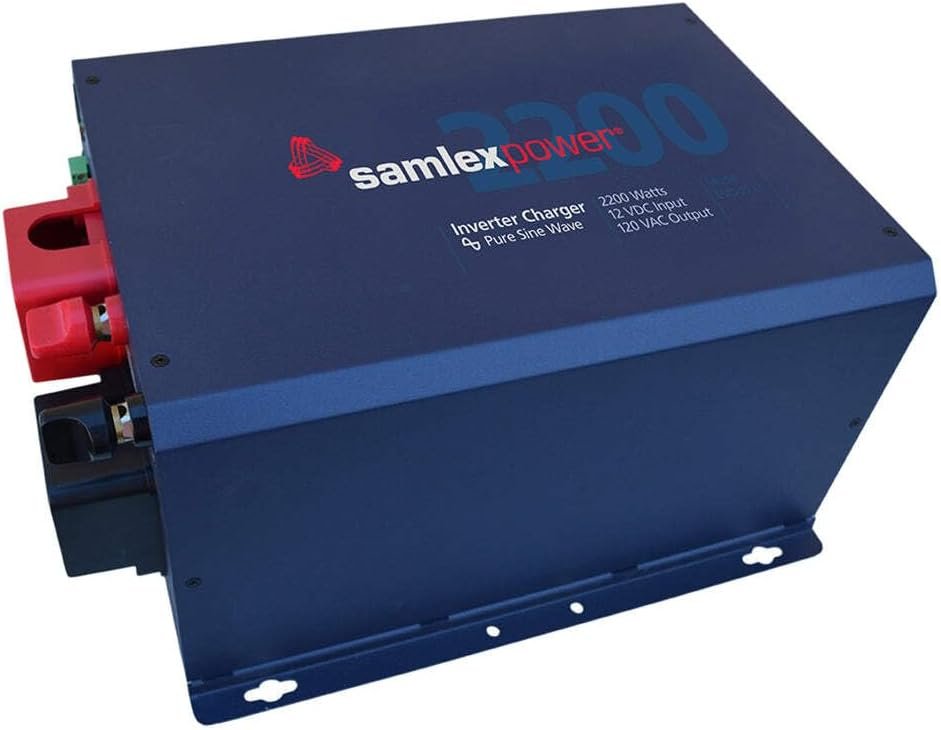 Samlex EVO-2212 Inverter Charger – 2200W Pure Sine Wave Inverter with 100A Charger and Automatic Transfer Switch