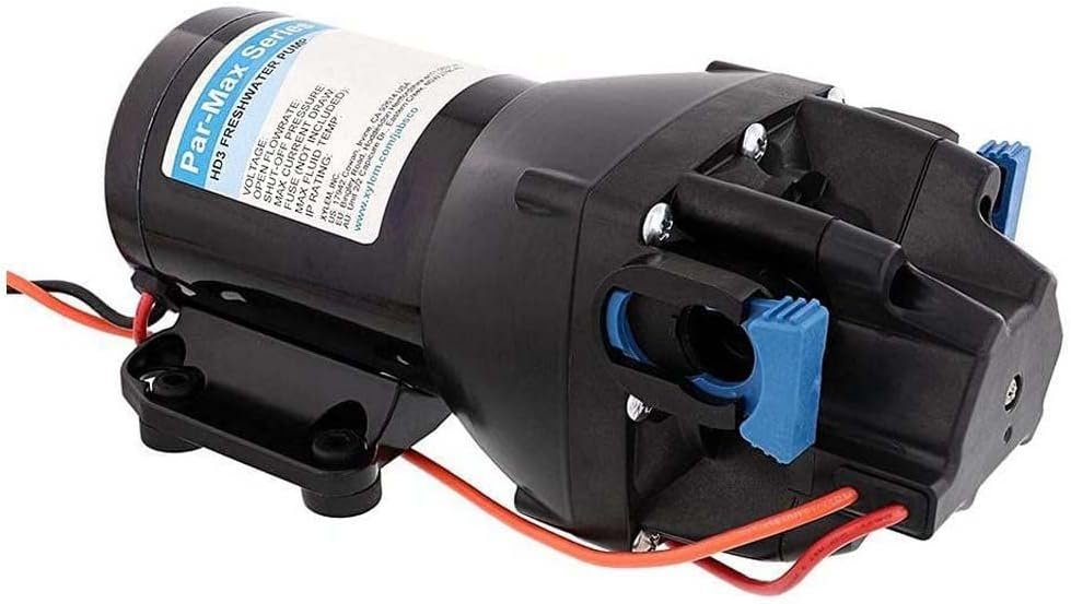 Jabsco 301J118S3A PAR-Max HD3 Water Pressure Pump – 12V DC – 3.0 GPM Flow – 60 PSI Freshwater Pump - Image 2